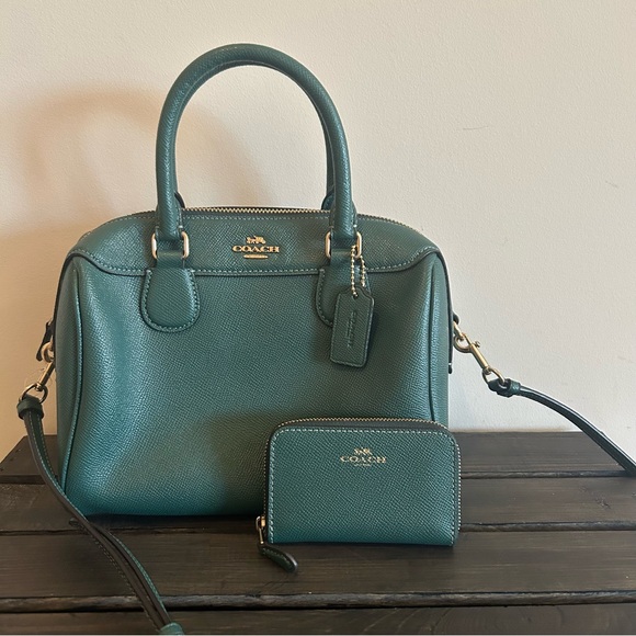 Coach Mini Bennett Satchel With Matching Wallet F32202 NWOT - Picture 1 of 12